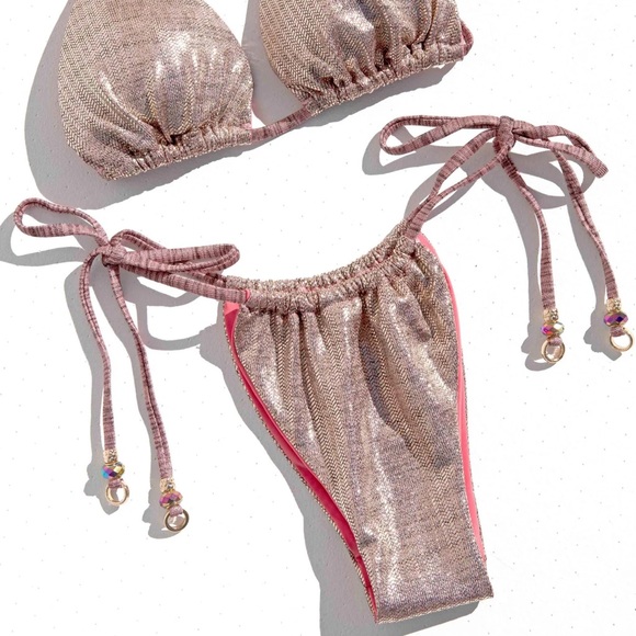 DOLCESSA BIKINI SET L TOP S BOTTOMS LIKE NEW - Picture 6 of 6